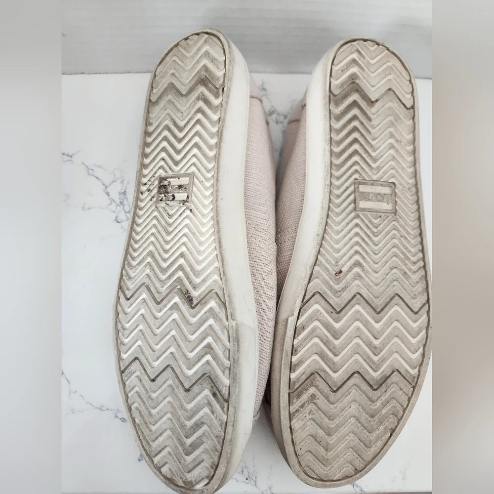 Toms Women's Natural Heritage Canvas‎ Slip-on Shoes Cream US 8.5